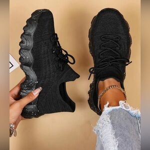 Black womans tennis shoes from Tik Tok shop